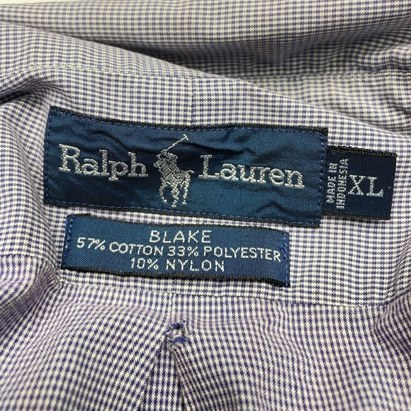 Men’s Polo Ralph Lauren Long Sleeve Button Down Shirt Size XL - Picture 3 of 3